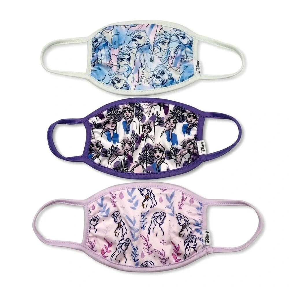 Disney Frozen Kids' 3pk Cloth Face Mask